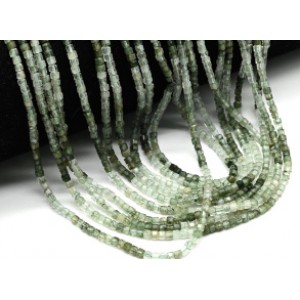 Бусины из кошачий глаз (нат.)а (кошачий глаз) кубик гр.2мм, 39см, 179 бусин