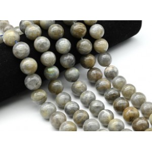 Бусины из лабрадорита шарик 16мм, 38см, 24 бусин