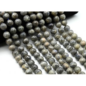 Бусины из лабрадорита шарик гр.14мм, 38см, 27 бусин