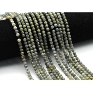 Бусины из лабрадорита шарик 4,5мм, 38см, 89 бусин Бусины из лабрадорита шарик 4,5мм, 38см, 89 бусин