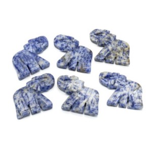 Бусины из лазурита Слоник 45*35мм