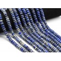 Бусины из лазурита афганского диск 8*5мм, 40см, 92 бусины