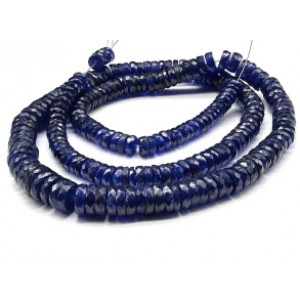 Бусины из сапфира диск на увеличение гр.6*2-9*3мм, 49,5см, 220 бусин, 71,5г Бусины из сапфира диск на увеличение гр.6*2-9*3мм, 49,5см, 220 бусин, 71,5г