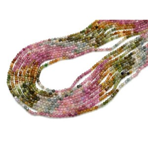 Бусины из турмалина шарик гр.2мм, 38см, 160 бусин Бусины из турмалина шарик гр.2мм, 38см, 160 бусин