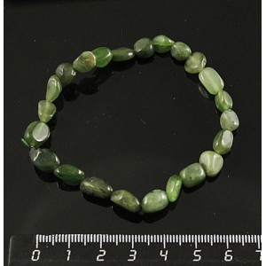 Браслет нефрит (нат.) овалы 5-8мм