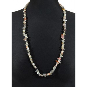 Бусы крошка 80-90см из агата бразильского Бусы крошка 80-90см из агата бразильского