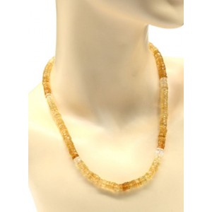 Бусы из Цитрина огранка диски 7*2мм, 48см, 37,4г