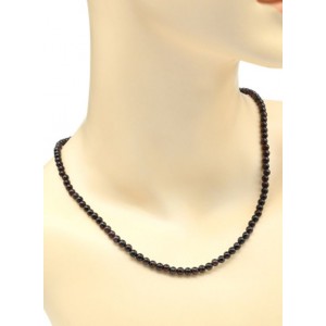 Бусы шарик 4мм из граната, 46см