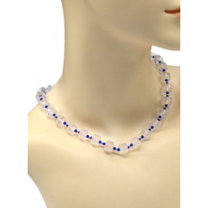 Бусы из розового кварца диски 10*8мм, 43см