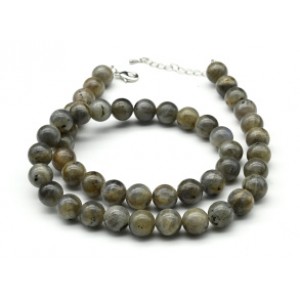 Бусы из лабрадорита шарик 10мм, 49см