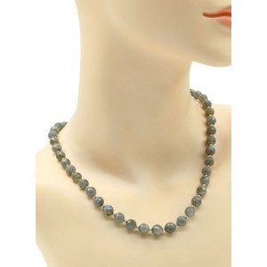 Бусы из лабрадорита шарик гр.8мм, 47см Бусы из лабрадорита шарик гр.8мм, 47см