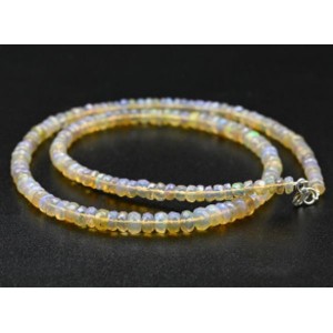 Бусы из Опала ++ огранка рондель на увеличение 43см, 8,6г