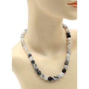 Бусы из турмалинового кварца (волосатик) шарик гр.10мм, 48,5см Бусы из турмалинового кварца (волосатик) шарик гр.10мм, 48,5см