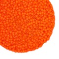 Бисер TOHO размер 11 цвет 50 непрозрачный оранжево-красный ЯПОНИЯ пакет 10 граммов