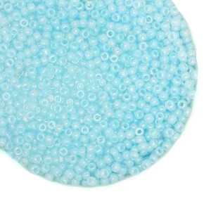 Бисер TOHO размер 11 цвет 143 глянцевый цейлонский голубой ЯПОНИЯ пакет 10 граммов