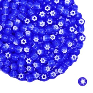 Бисер Preciosa Cornelian Star 33710 глубокий синий 6 р, (4,1 мм) 10 гр Чехия