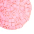 Бисер TOHO CUBE 4 мм цвет 0145F матовый бледный розовый Япония 5 граммов