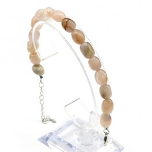 Браслет из Берилла галтовка 8*10мм, 18см, 16г