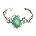 Браслет с амазонитом, 16см.
