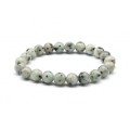 Браслет шарик 8мм из кварца тонированного цвет амазонит