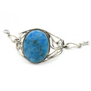 Браслет апатит овал, 18,5см.