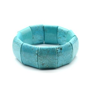 Браслет из бирюзы (имитация) 30*22мм Браслет из бирюзы (имитация) 30*22мм