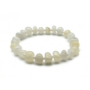 Браслет из кварца галтовка 8-11мм Браслет из кварца галтовка 8-11мм