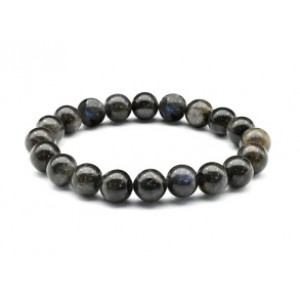 Браслет из лабрадорита шарик 10мм, 26,5г