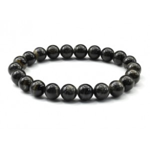 Браслет из лабрадорита шарик 9мм, 22,6г