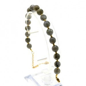 Браслет из лабрадорита шарик гр.8мм, 19,5см