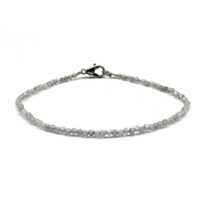 Браслет из лабрадорита шарик гр.2мм, 17см