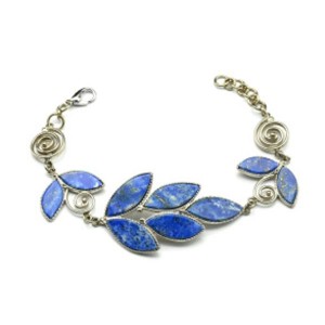 Браслет с лазуритом, 17см. Браслет с лазуритом, 17см.