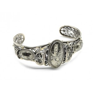 Браслет с пиритом, 20 см.