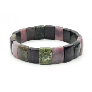 Браслет из Турмалина прямоугольник 13*10, 30г