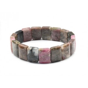 Браслет из Турмалина прямоугольник 16*12мм, 42,3г
