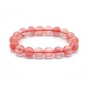 Браслет шарик 10мм из халцедона (иск.)