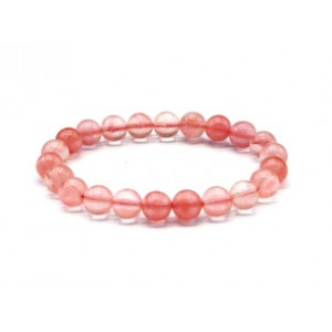 Браслет шарик 8мм из халцедона (иск.)