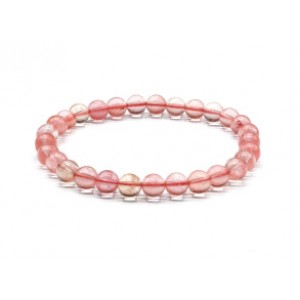 Браслет из халцедона шарик 6мм (иск.)