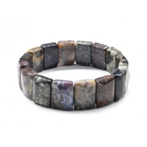 Браслет из Петерсита прямоугольник 17*12мм, 43,5г