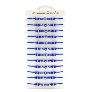 Набор браслетов От сглаза 12 шт (иск.) Набор браслетов От сглаза 12 шт (иск.)