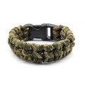 Паракорд браслет 18-19см, цвет зеленый (иск.)