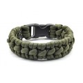 Паракорд браслет 18-19см, цвет оливковый (иск.)