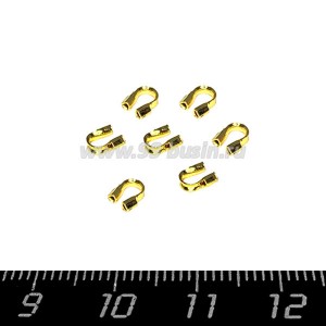 Пластинки Премиум для защиты тросика, цвет золото, 4,57 мм, 10 штук/упаковка