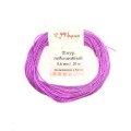Шнур синтетический нейлоновый цвет 0,6 мм пурпурно-розовый 10 метров/уп