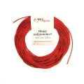 Шнур синтетический нейлоновый 0,8 мм цвет красный 10 метров/упаковка