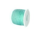 Шнур синтетический нейлоновый 0,8 мм цвет мятный около 100 метров/катушка