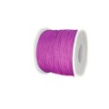 Шнур синтетический нейлоновый 0,8 мм цвет амарантовый пурпурный около 100 метров/катушка