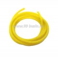 Шнур латексный (трубка) полый 5 мм цвет ананасовый желтый 1 метр/упаковка