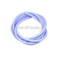 Шнур латексный (трубка) полый 2 мм васильковый 1 метр/упаковка