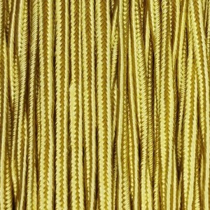 Сутаж сток Италия 2 мм цвет Китайское золото 1 метр